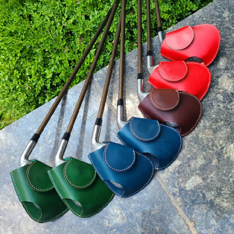 golf iron head cover laser engraved - OEM custom logo accepted - view 5