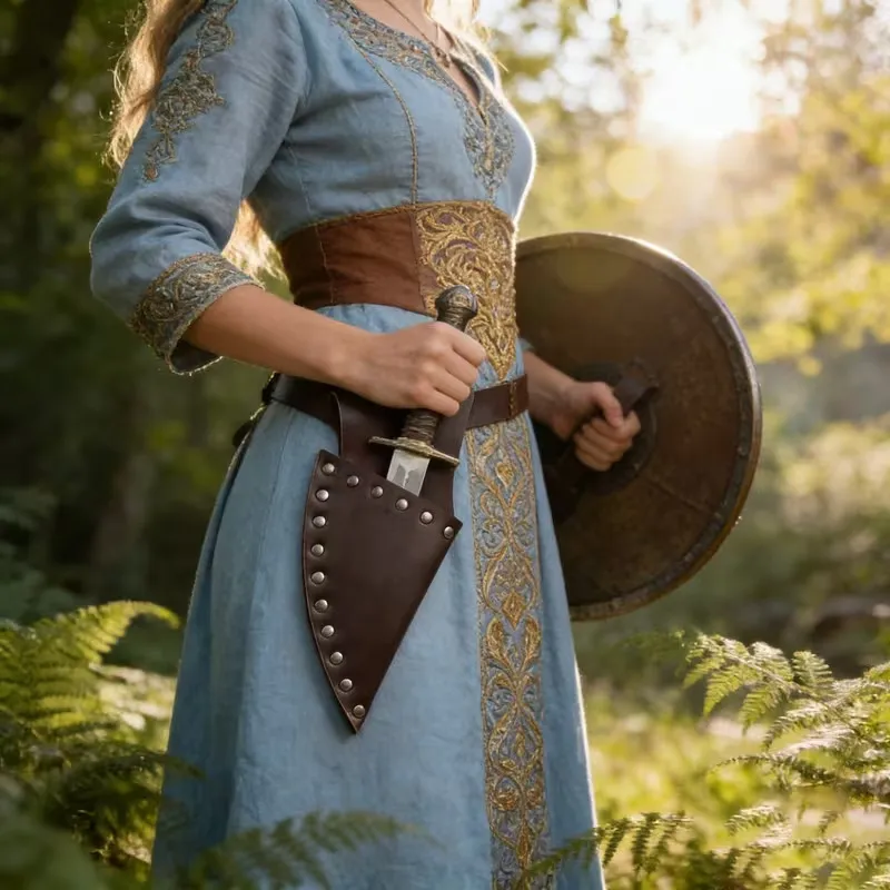 renaissance cosplay sword sheath - private label service available - view 2