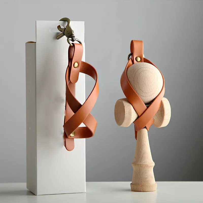 kendama ball leather holster - low MOQ custom order - view 3
