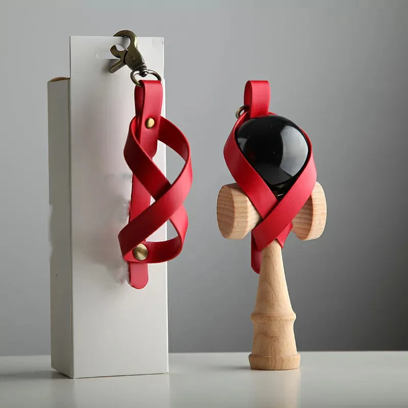 kendama ball leather holster - low MOQ custom order - view 4