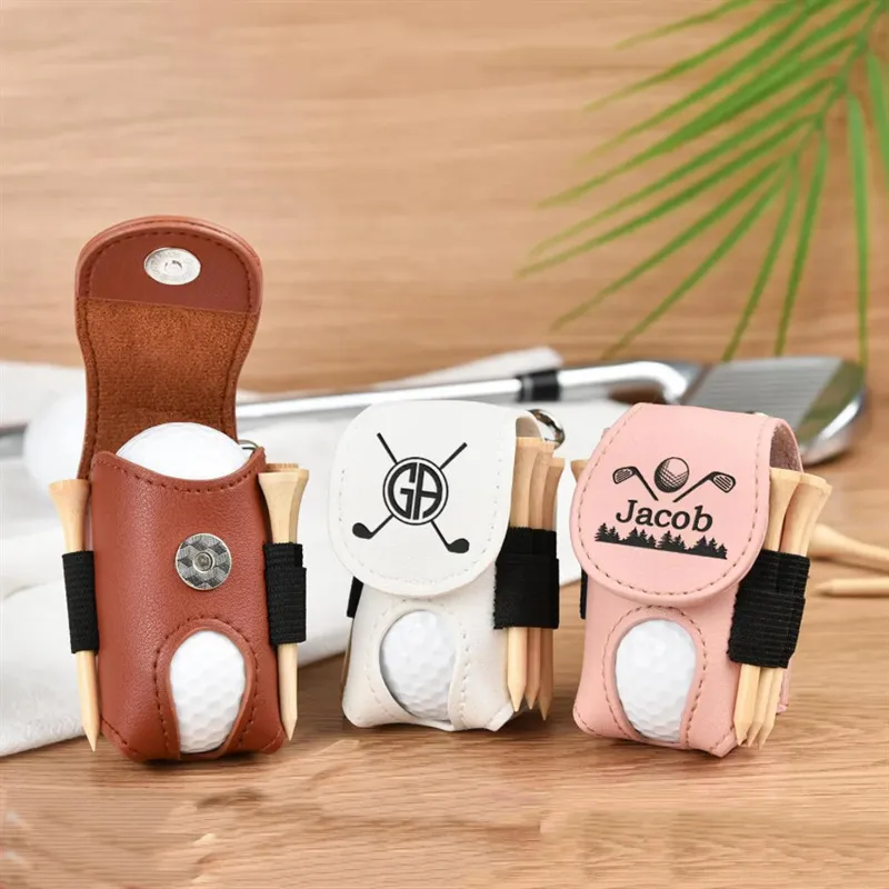 mini golf ball pouch belt clip - 7-day sample lead time - view 3