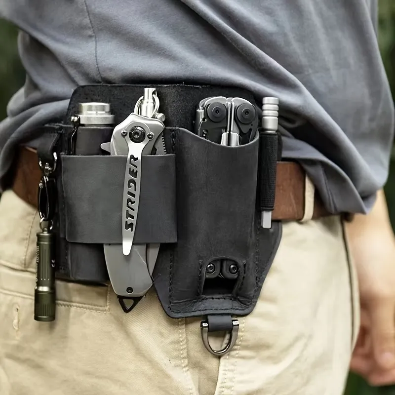 edc tactical flashlight knife holster - OEM custom logo accepted - view 2