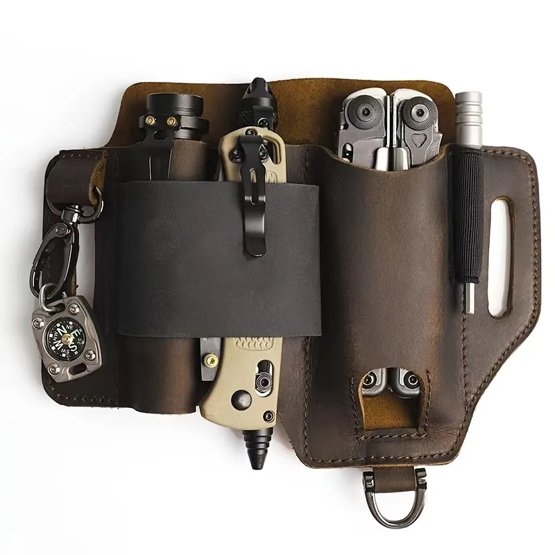 edc tactical flashlight knife holster - OEM custom logo accepted - view 5