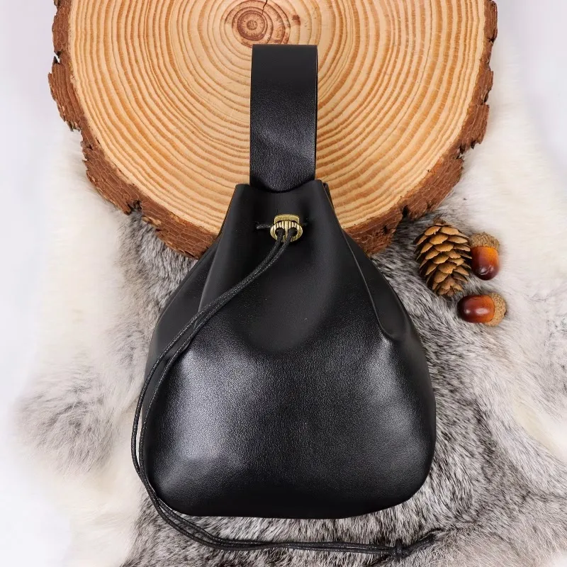 medieval boat shaped leather belt bag - get quote wholesale price - view 2