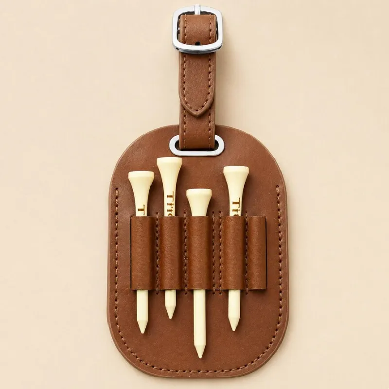 pu leather golf tee holder stand - request RFQ factory direct - view 5