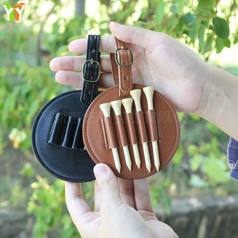 leather golf bag tag groomsmen gift - factory direct wholesale price - view 3