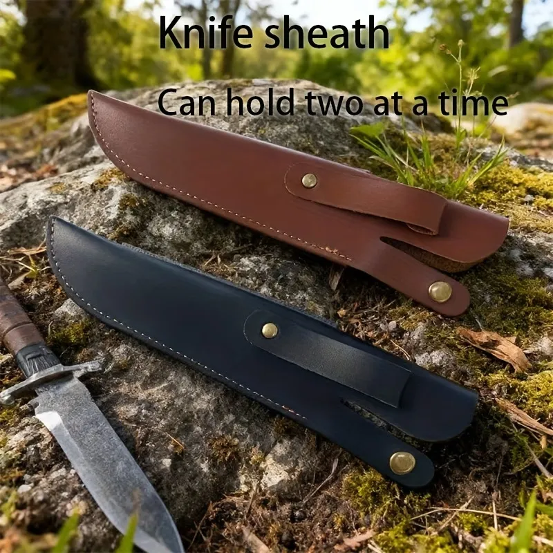 vintage pu fruit knife cover camping - BSCI certified manufacturer - view 2