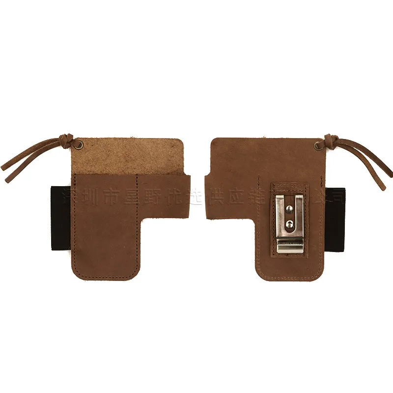 genuine leather edc flashlight holster - MOQ 20pcs factory direct - view 3
