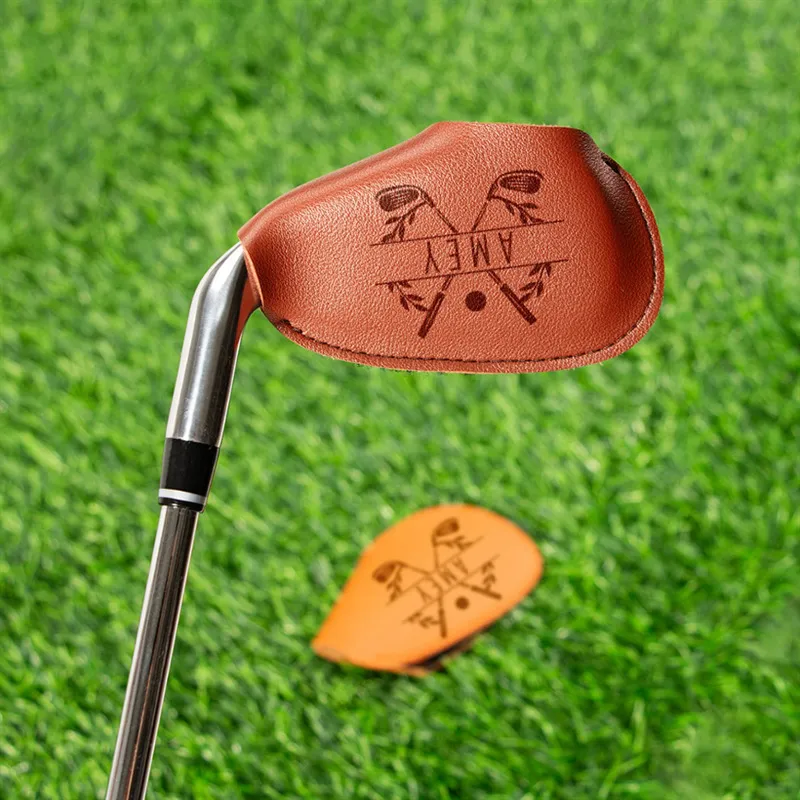 golf club iron head cover leather - corporate gift wholesale supplier - view 2