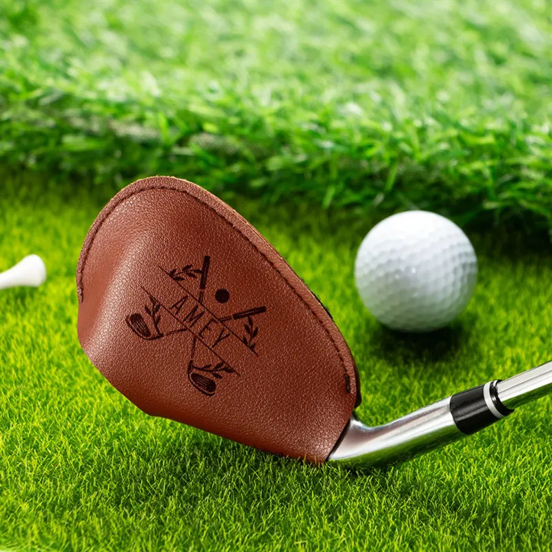 golf club iron head cover leather - corporate gift wholesale supplier - view 5