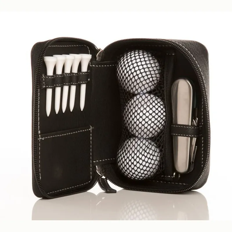 golf gift box set leather case - B2B direct from factory China - view 2