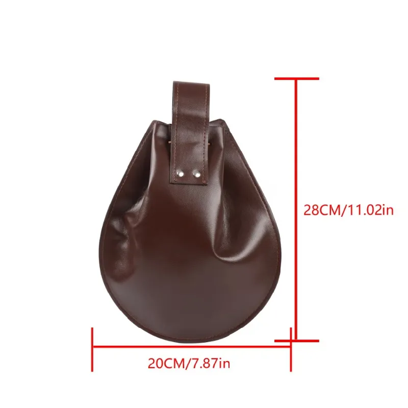 medieval pu leather belt pouch - ODM OEM service available - view 3
