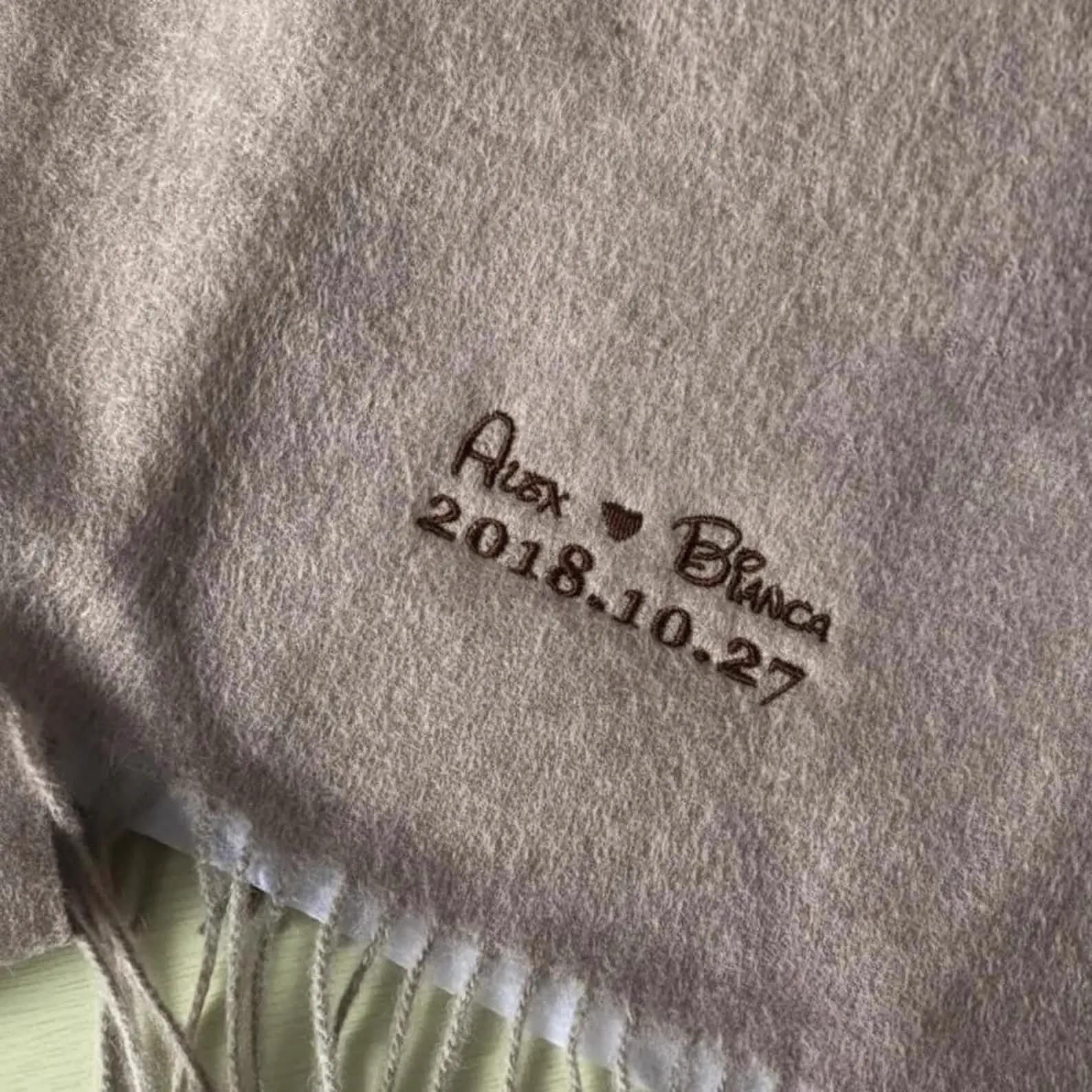custom cashmere feel gift scarf - get quote wholesale price - view 2