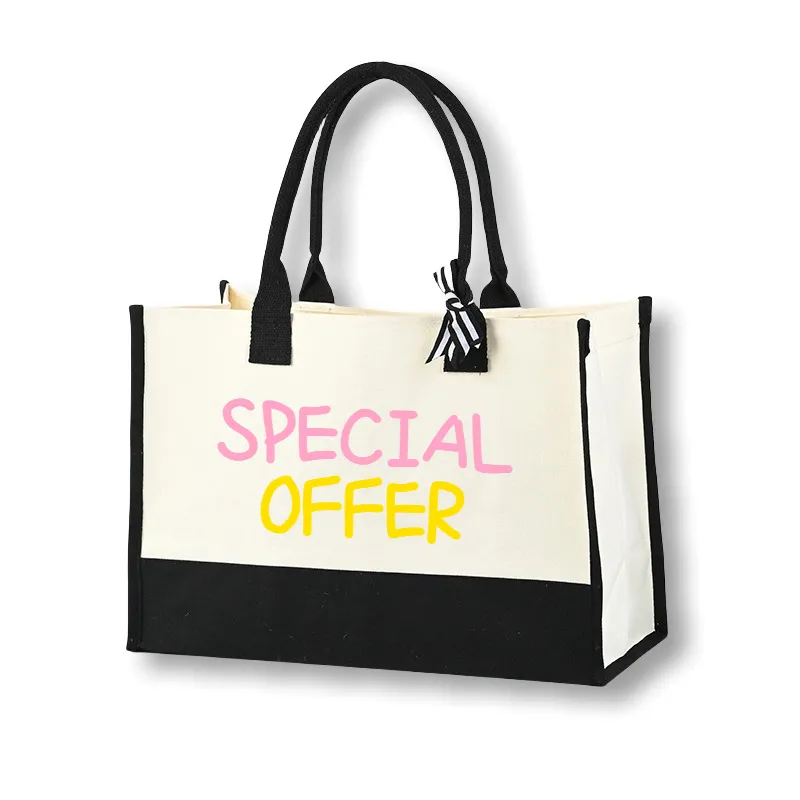 custom laminated canvas tote bag - wholesale price for global buyers - view 4