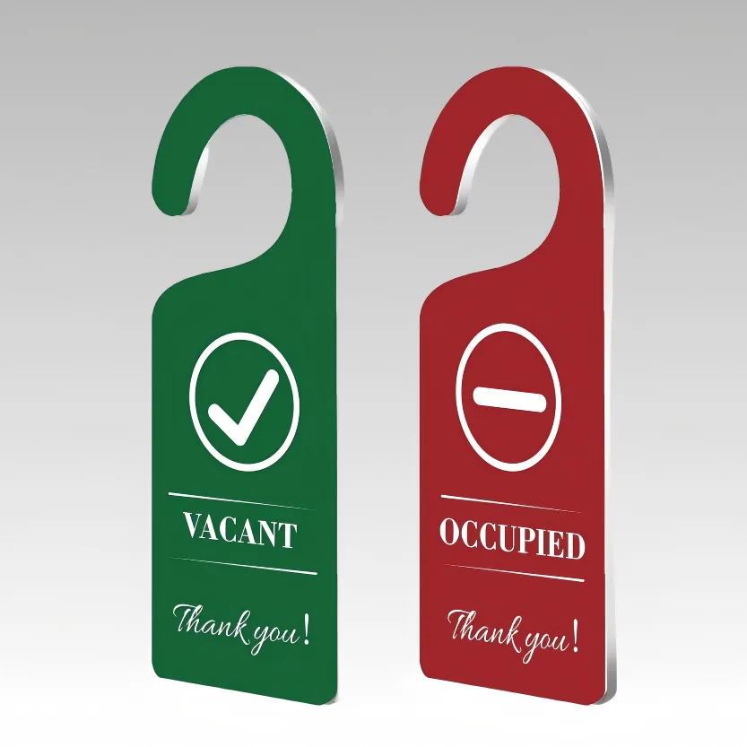 custom acrylic door hanger sign - ODM OEM service available