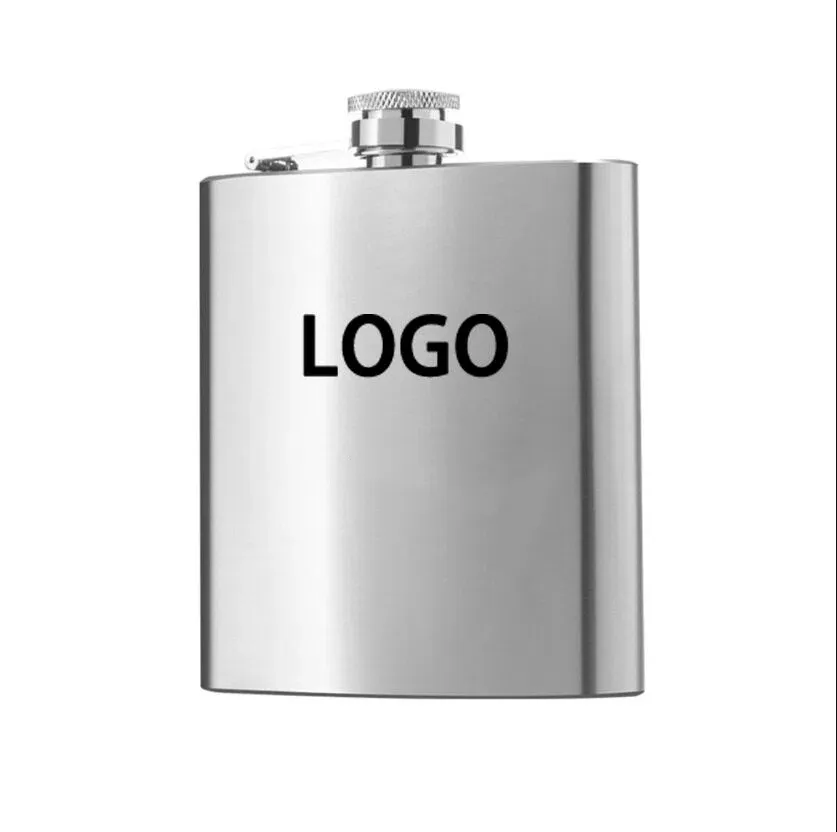 custom 6oz stainless steel hip flask - MOQ 20pcs factory direct