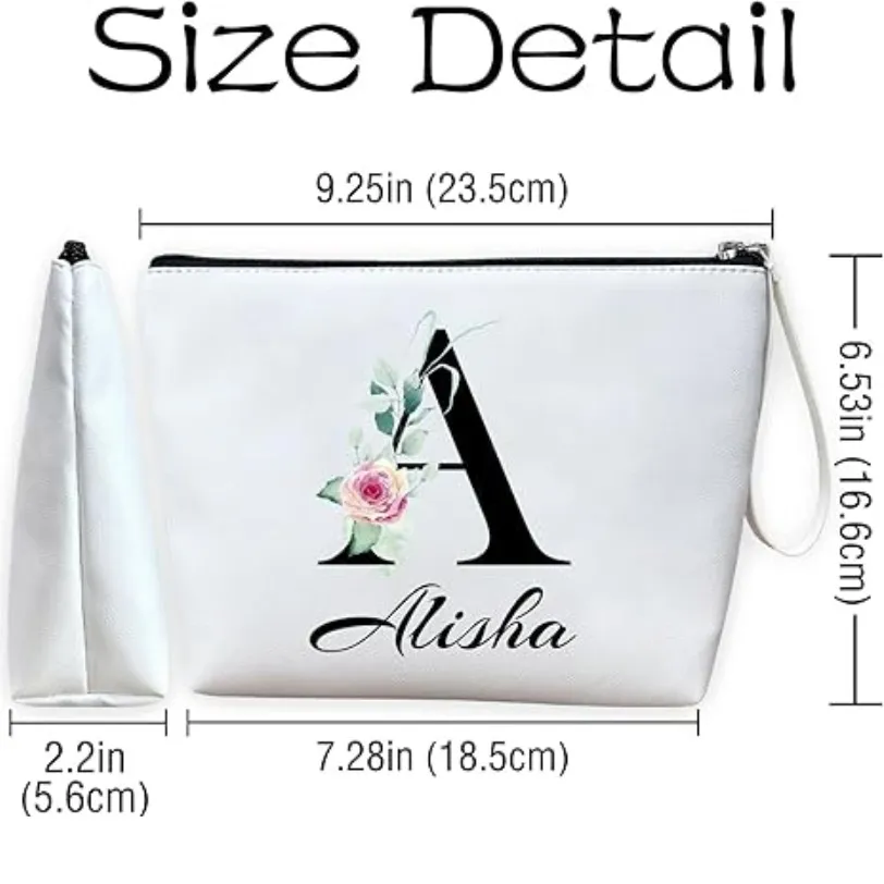 custom makeup bag zipper toiletry - free sample on request - view 3